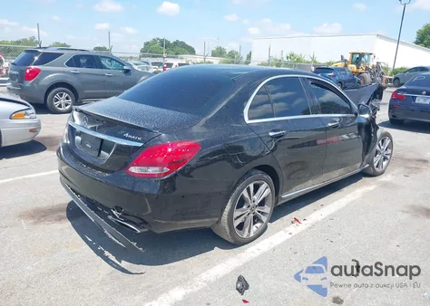 2018 Mercedes-Benz C 300 4Matic from USA, damaged, VIN WDDWF4KB0JR407866